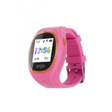Детские часы с GPS трекером ERGO Junior Color J010 Pink